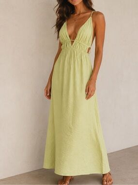 colour block maxi dress Colour block maxi-dress